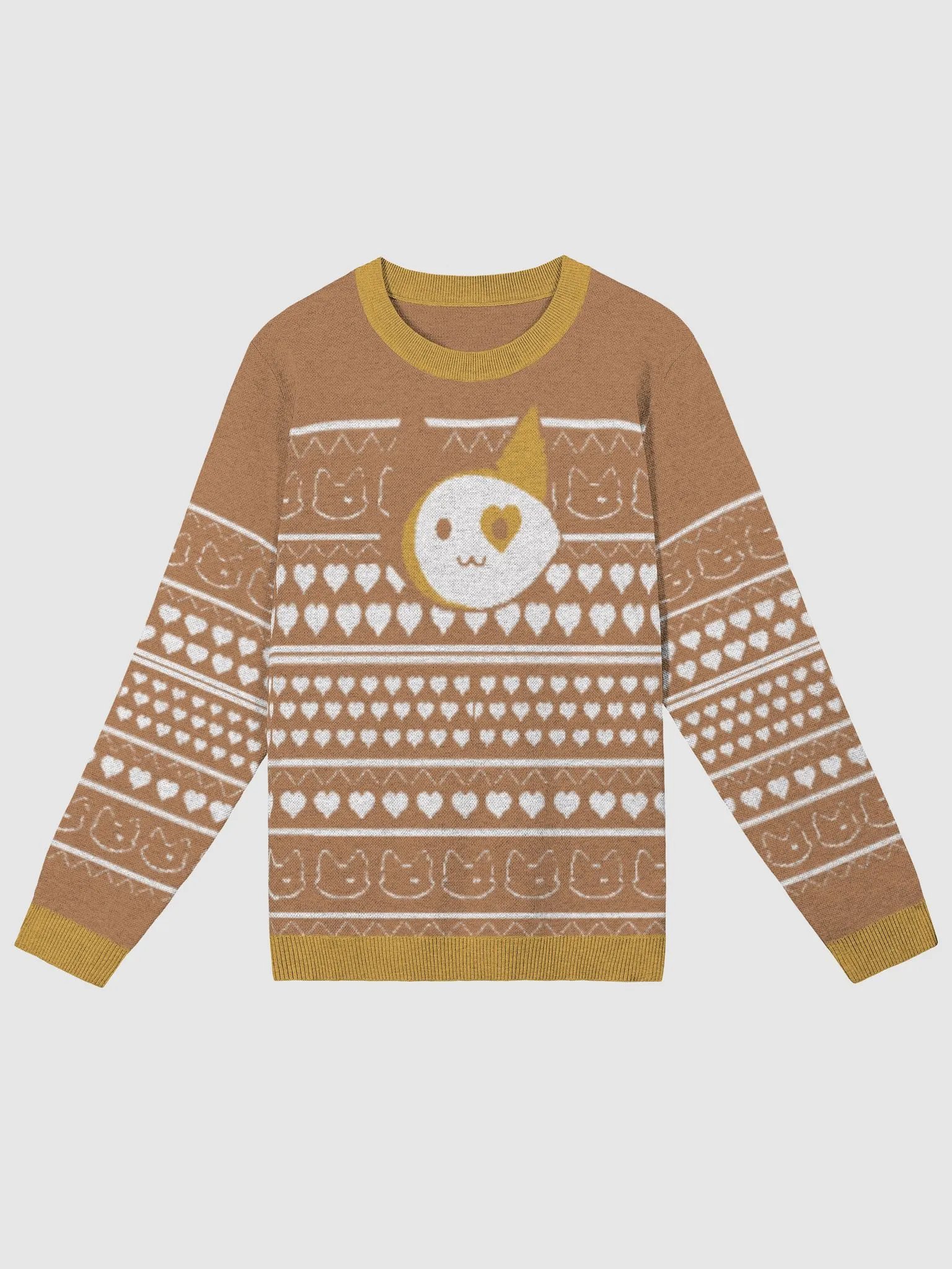 Mellow Knitted Sweater (Orange) product image (1)