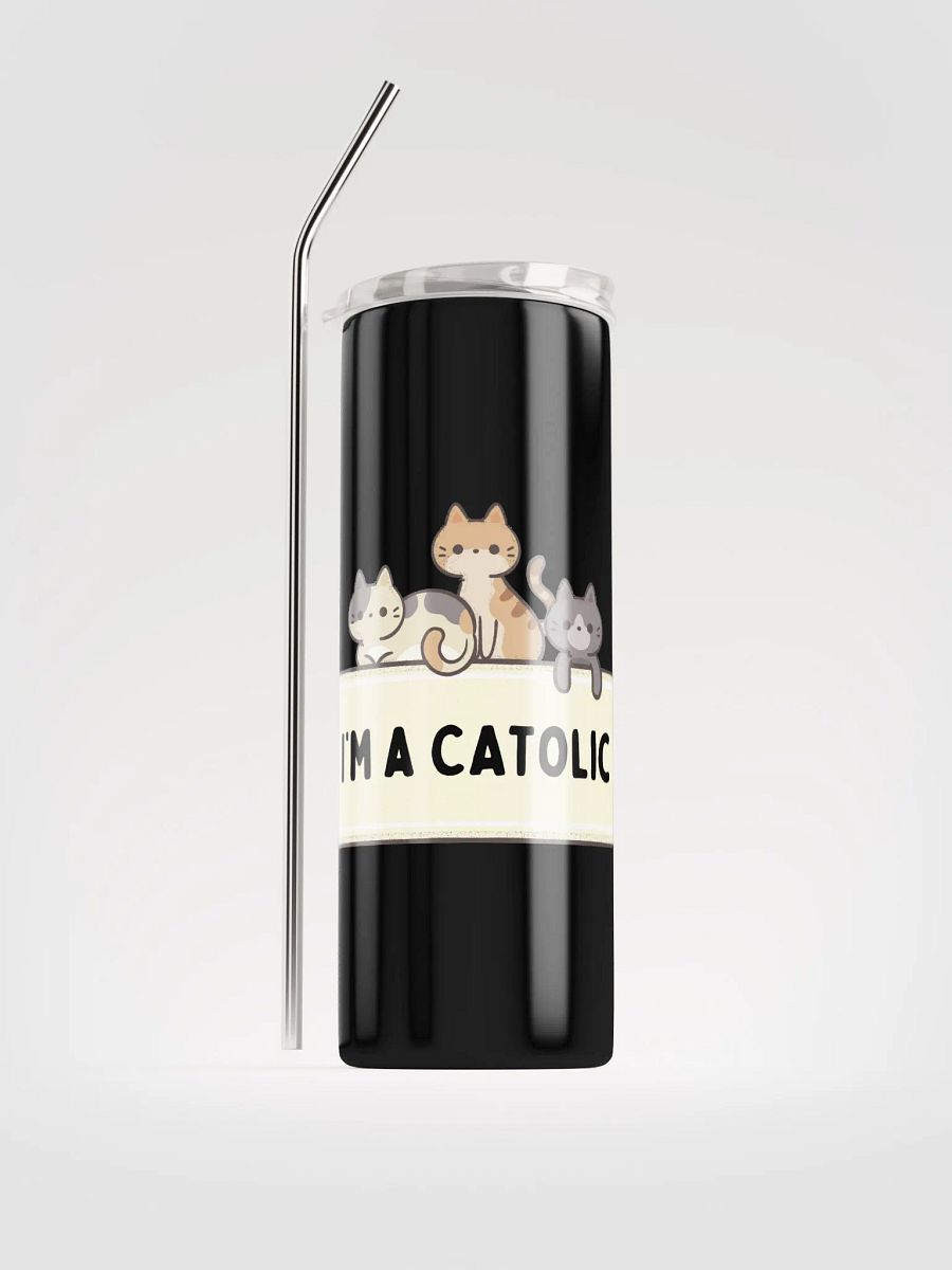 Cute Cat Stainless Steel Tumbler product image (1)