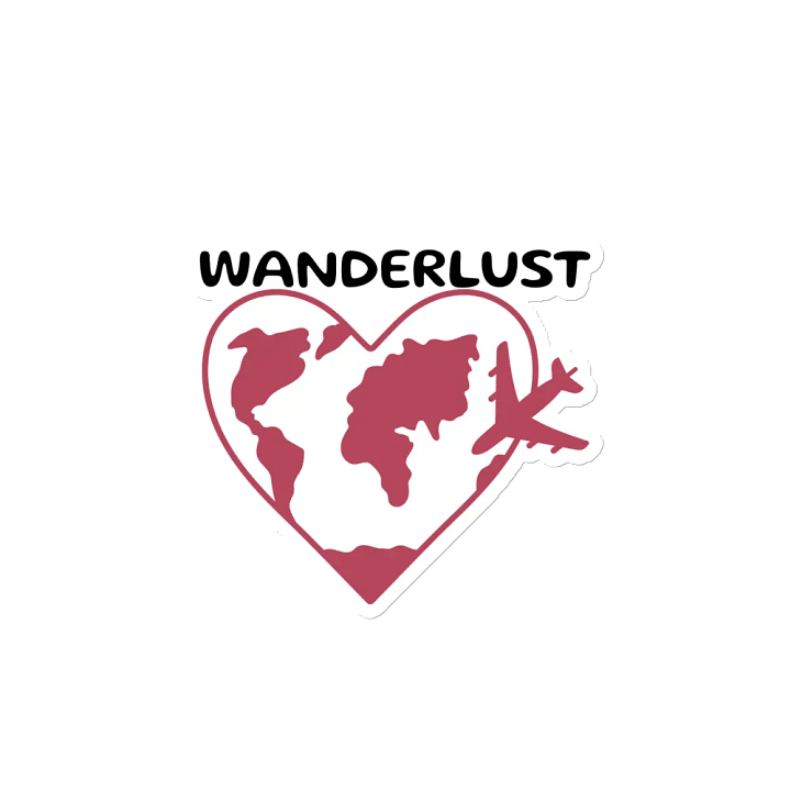 Wanderlust Love Die-Cut Magnets product image (2)
