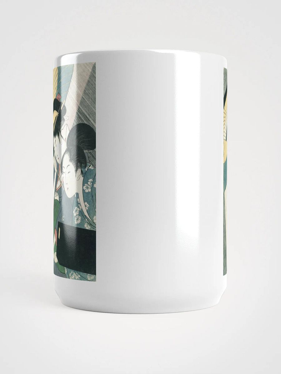 Two Japanese women with an umbrella Mug product image (5)