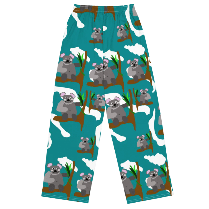 Koala Bears Pattern Wideleg Pants product image (1)