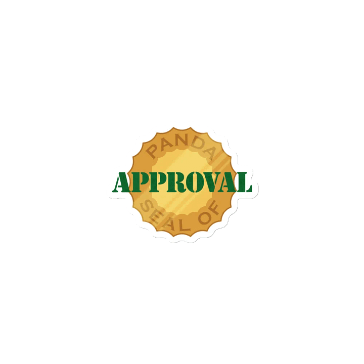 Panda Seal of Approval Magnet product image (1)