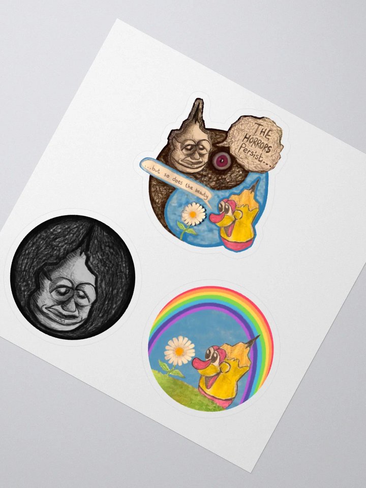 The Duality of Existence (3 STICKER PACK) product image (2)