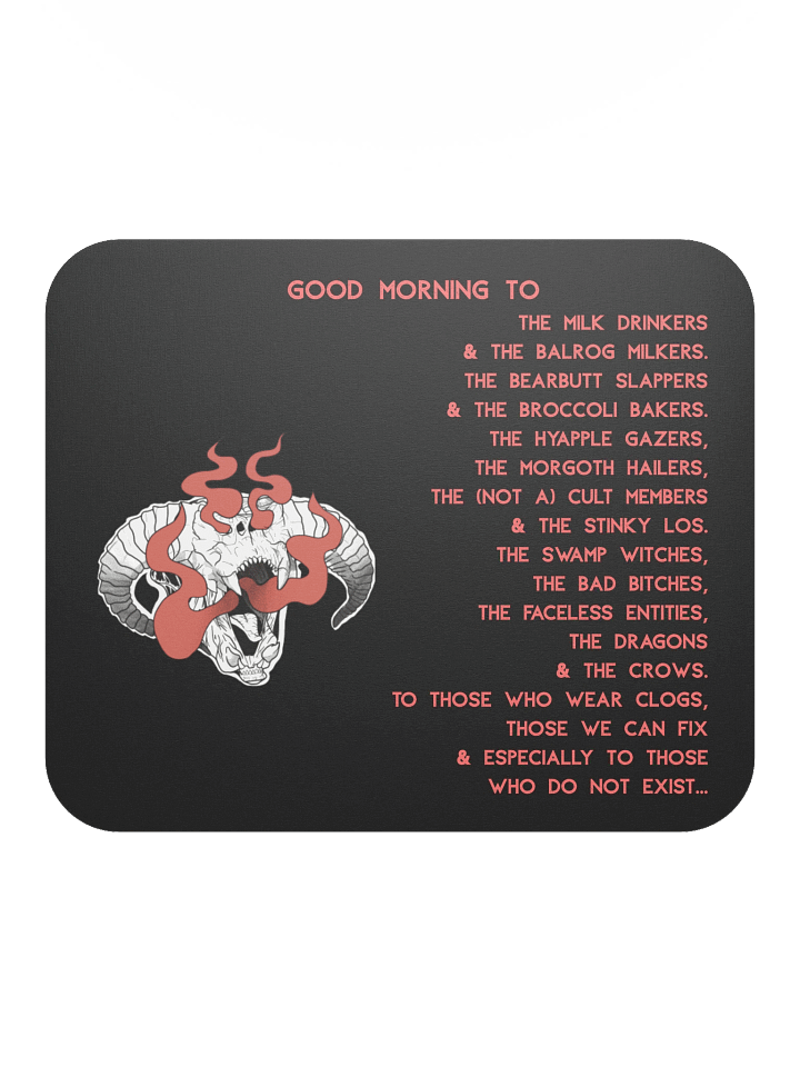 Cult Mousepad - Good Morning product image (2)