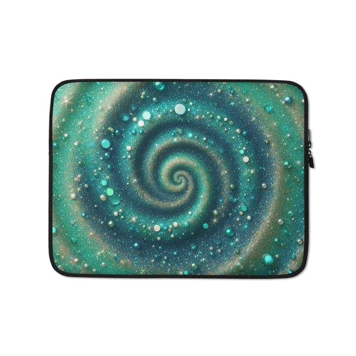 Galactic Spiral Laptop Sleeve product image (1)