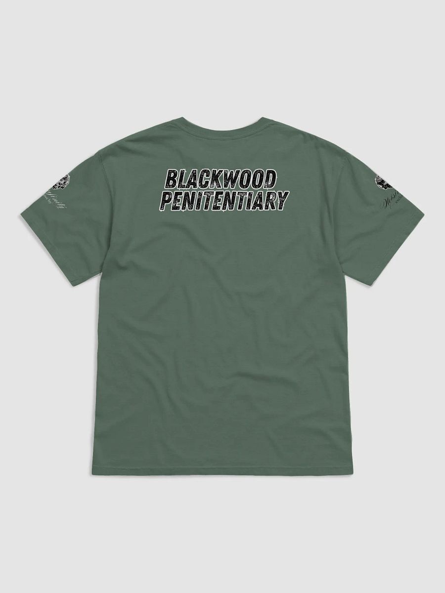 The Iron Grave - Blackwood Penitentiary - Inmate - Black Logo T-Shirt product image (26)