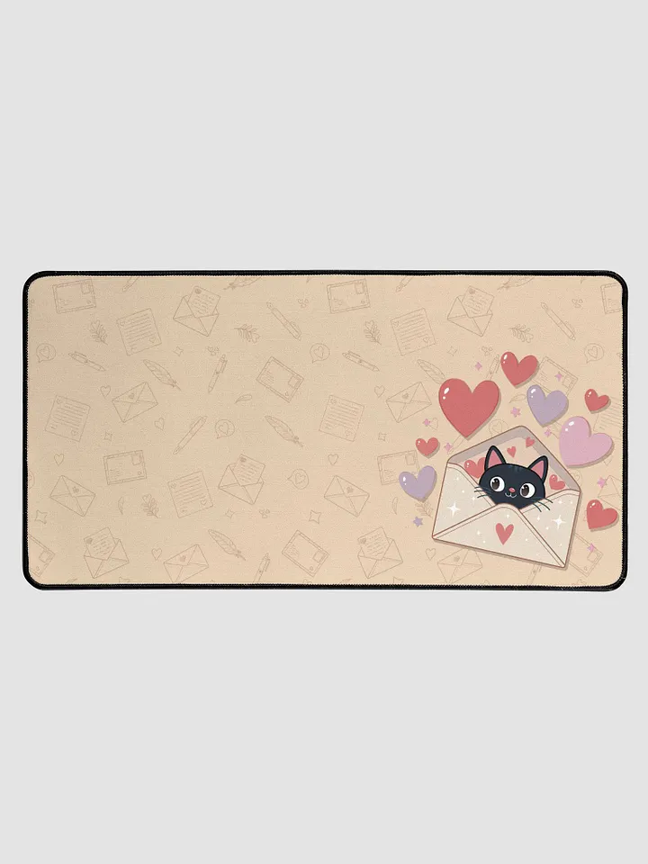 Feline Valentine Envelope - desk mat product image (1)