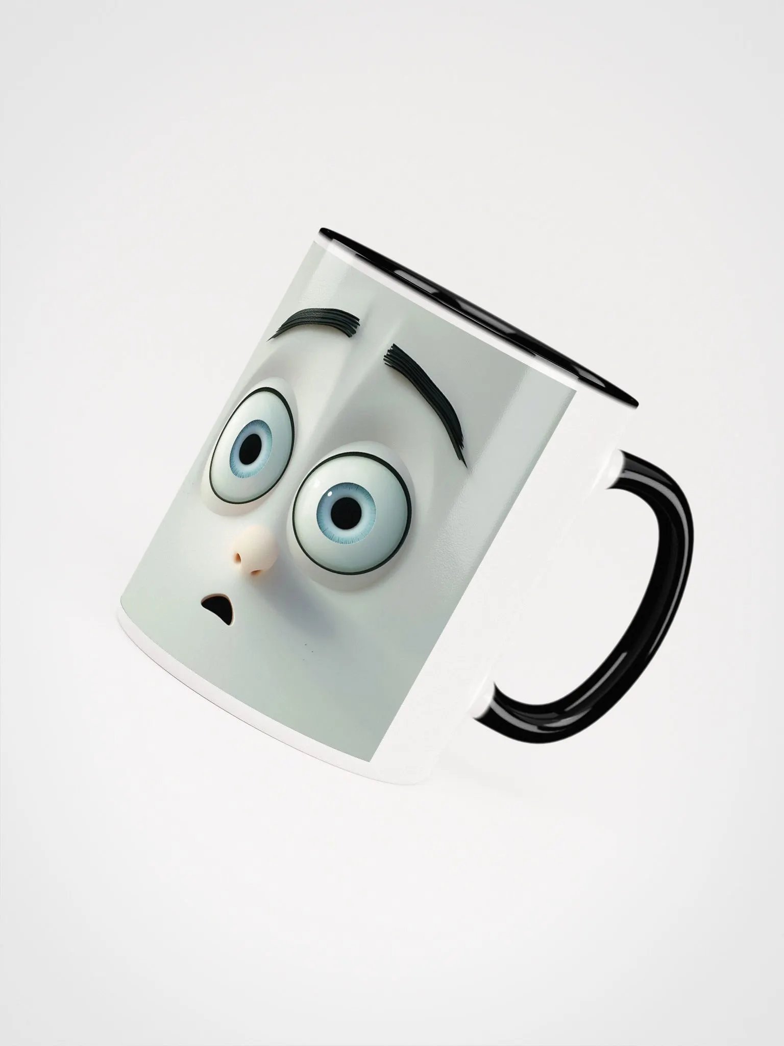 Rosy-Nosed Surprise Mug: Add Cheer to Your Coffee Breaks! product image (7)