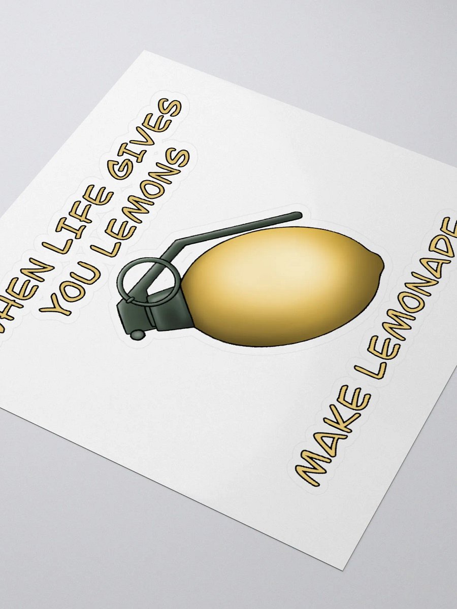 Make Lemonade Sticker product image (3)