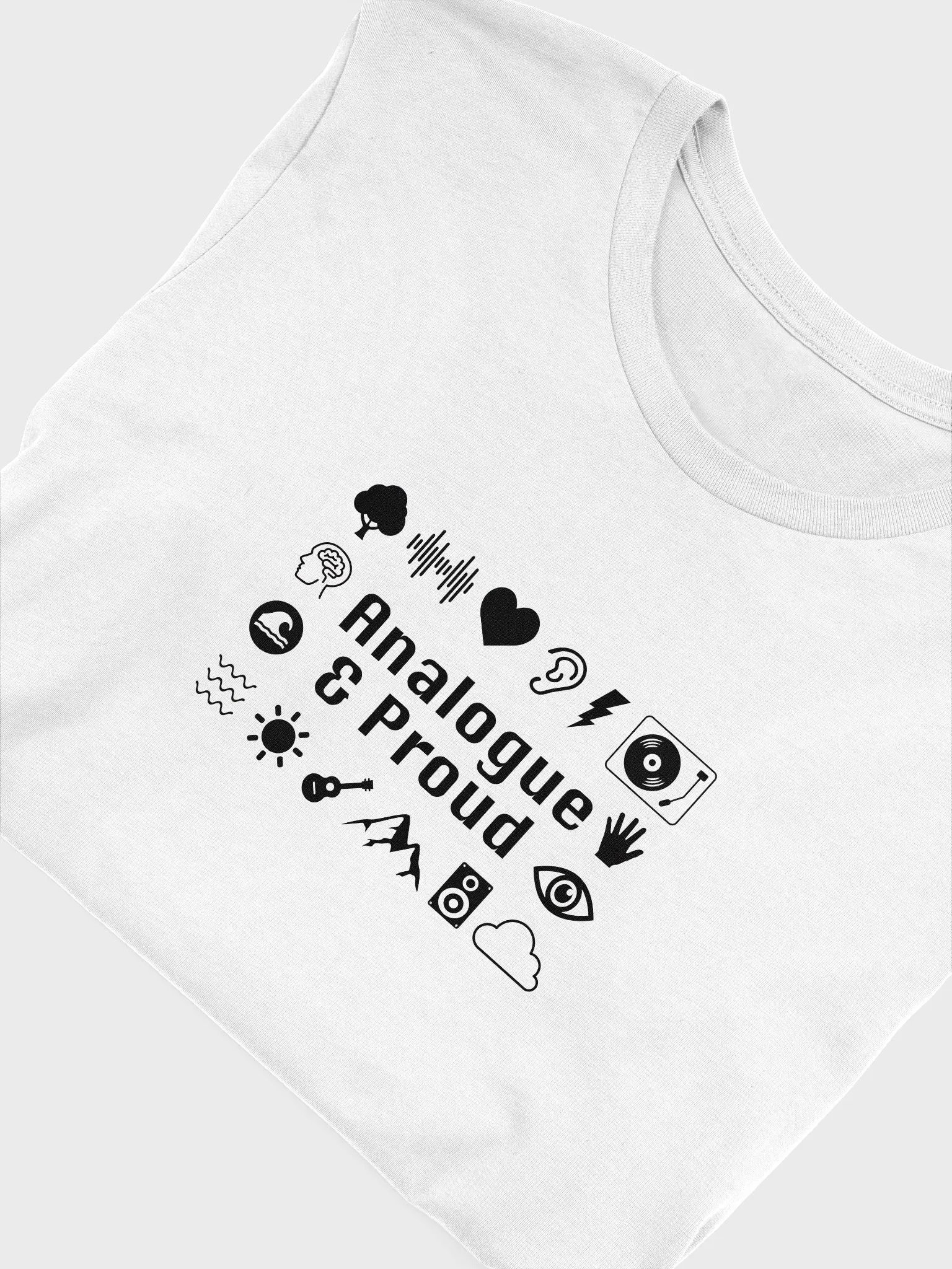 Analogue & proud (black text) product image (21)
