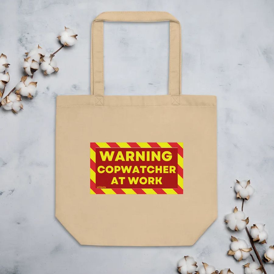 WARNING : COPWATCHER AT WORK product image (4)