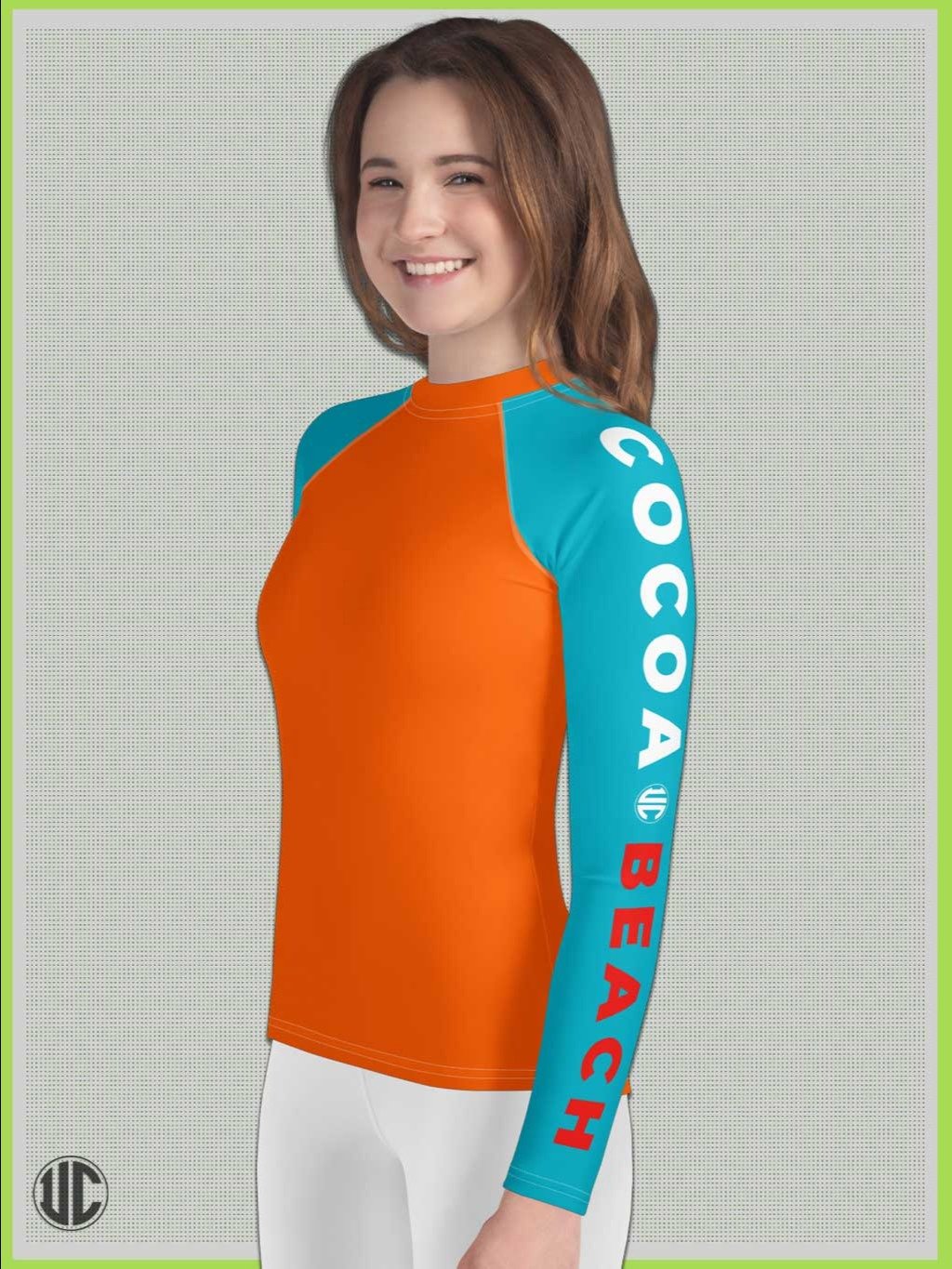 Kids Safety Rash Guard | Cocoa Beach | Unisex product image (3)
