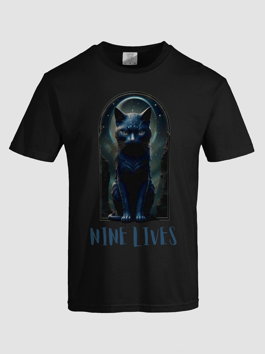 Mystical Nine Lives Cat Comfort Color 1717 T-Shirt product image (40)