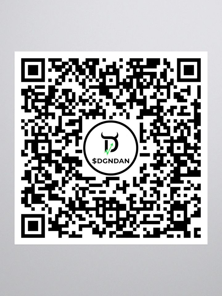 Swap DGNDAN QR Sticker product image (1)
