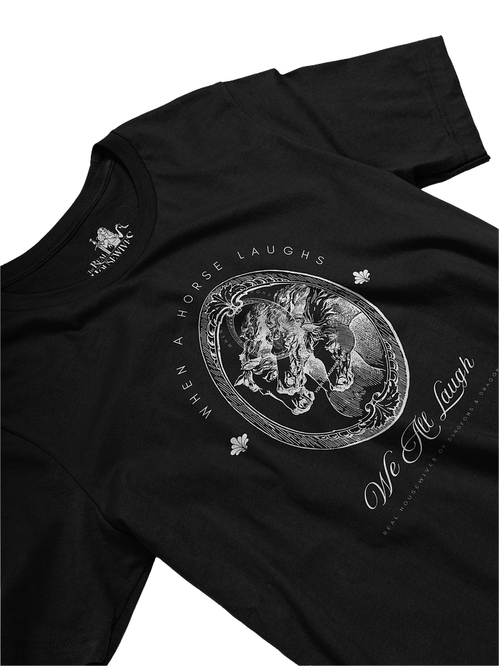 When A Horse Laughs Tee - White product image (2)