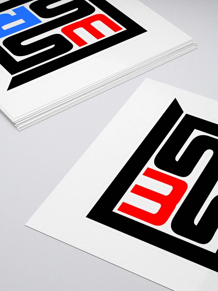 WSSR Black Logo Sticker product image (4)