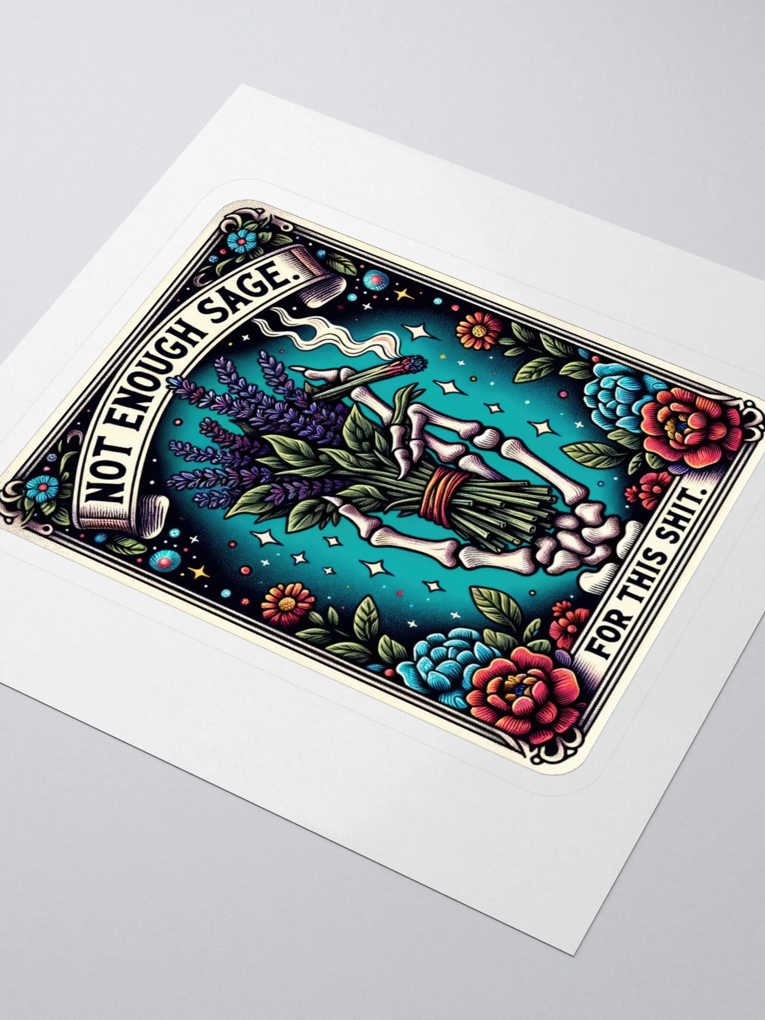 Not Enough Sage Blunt Sticker product image (3)