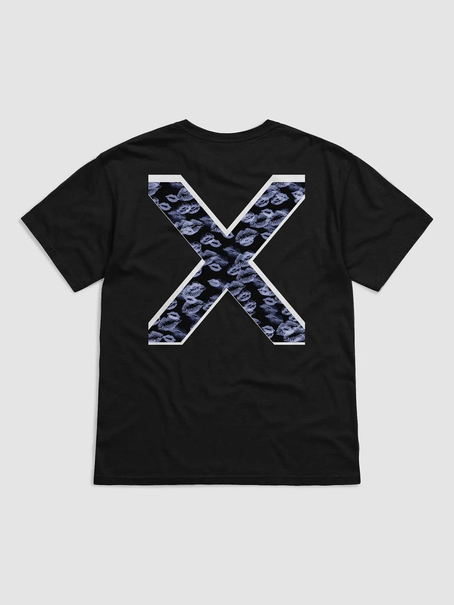 Black X Light Blue Lipstick Kisses Shirt product image (19)