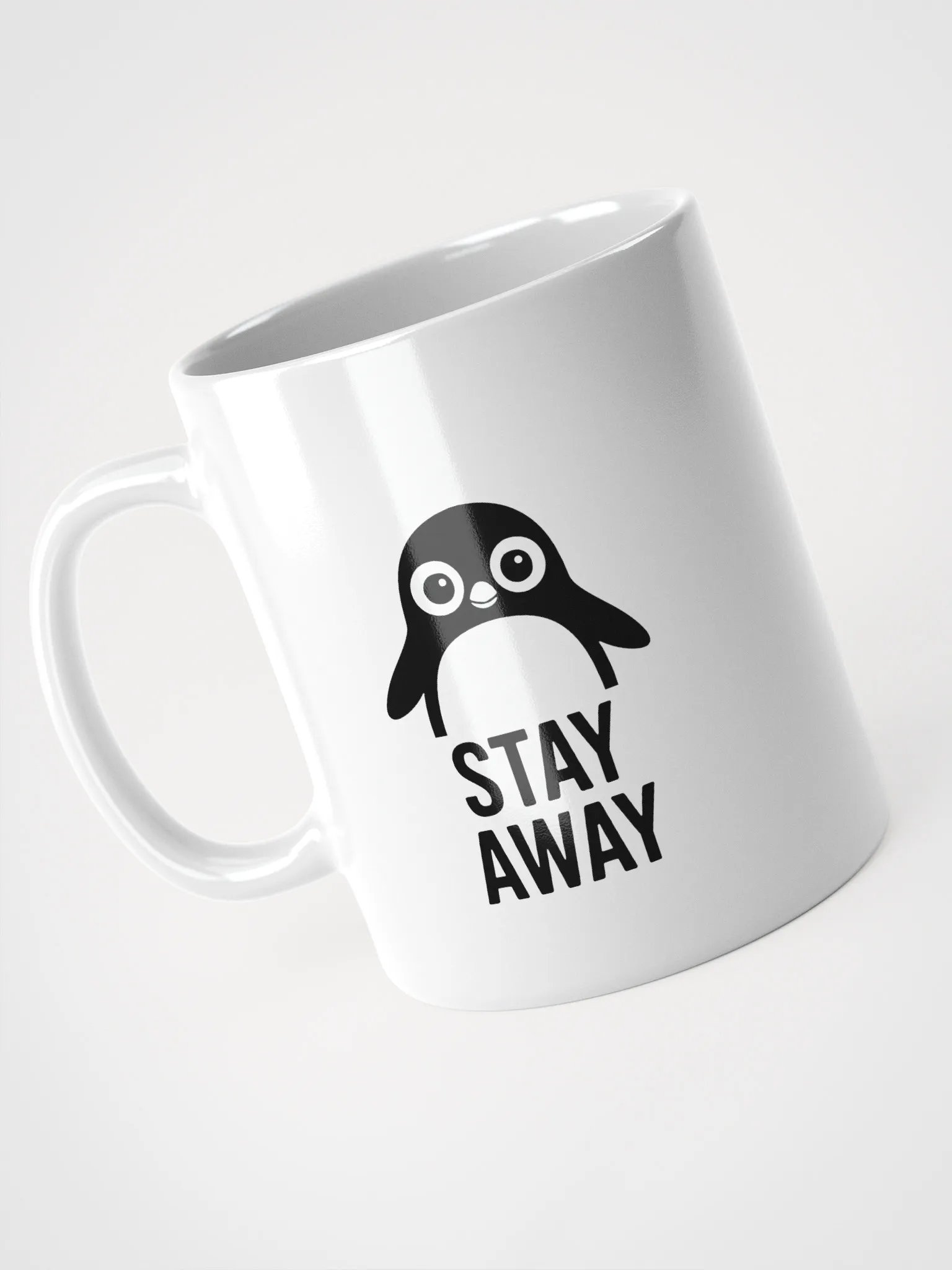 Penguin Stay Away Mug product image (9)