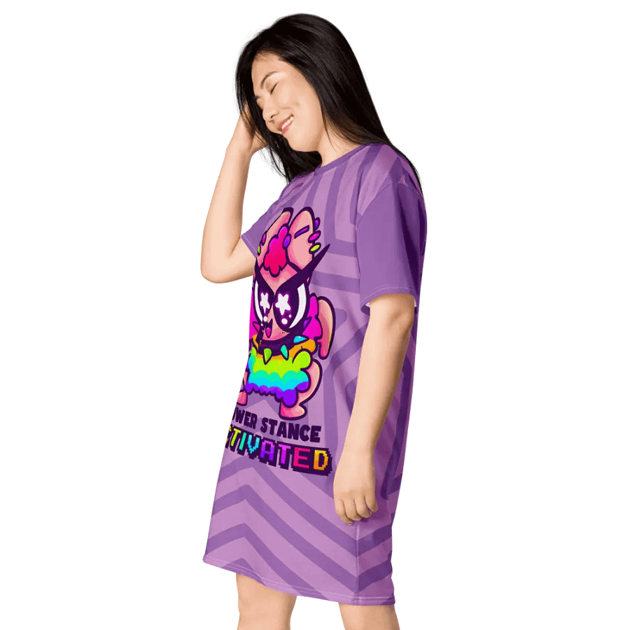 Power Stance - Bday 2024 - Dress - Purple Starburst product image (3)