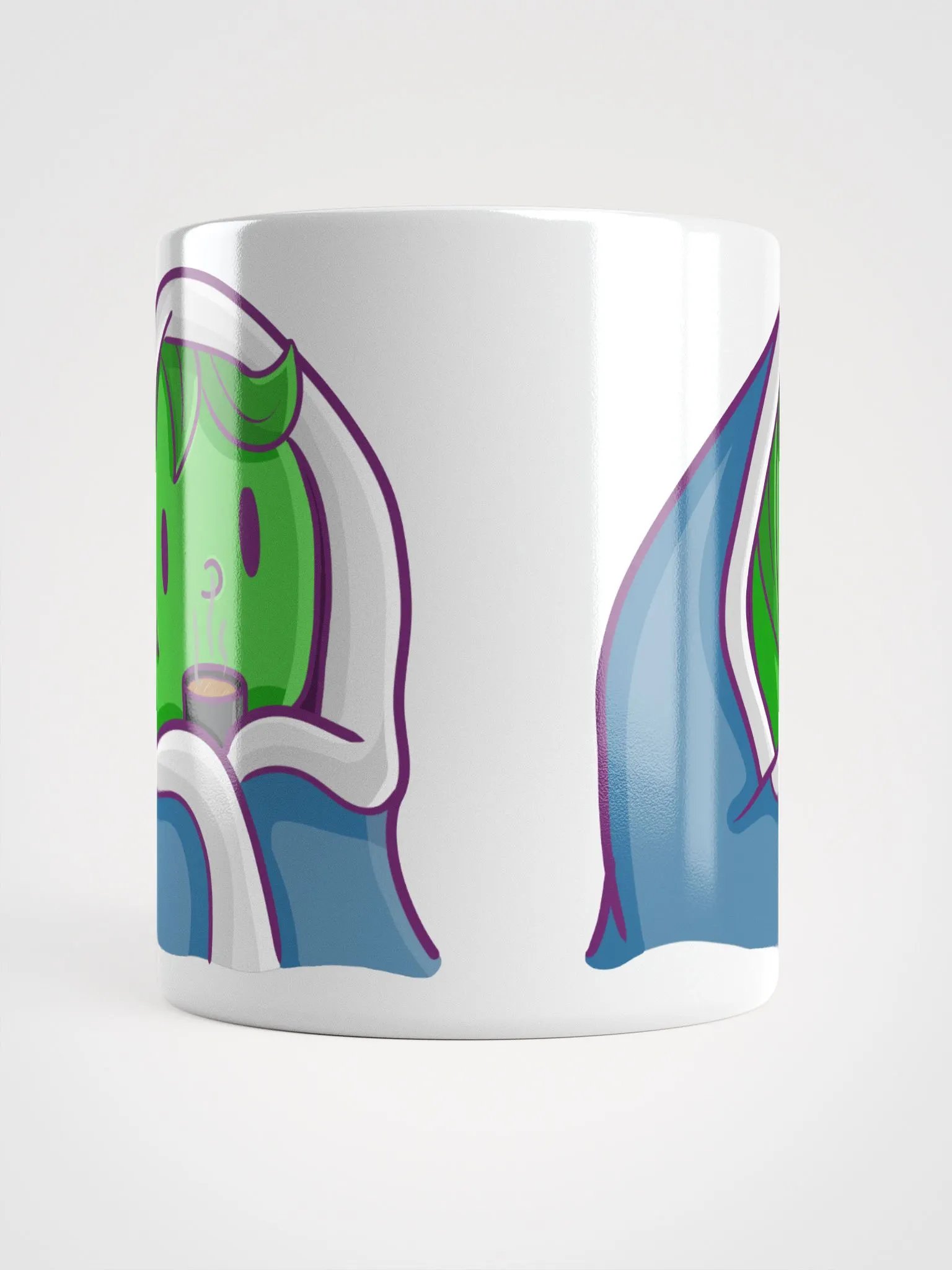 Blue Rose Cuddler Mug | Art by Duck product image (5)