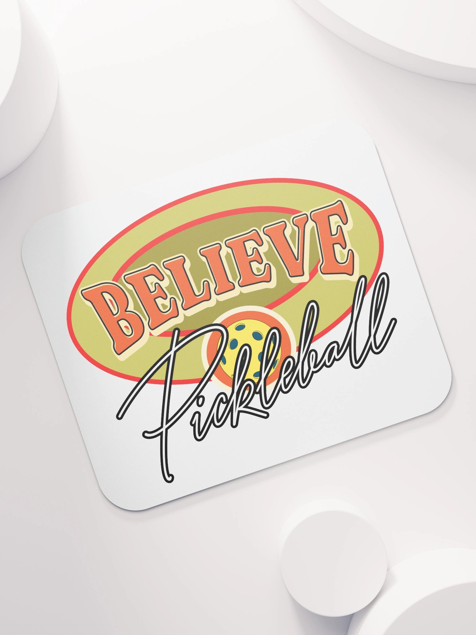 Believe Pickleball Mouse Pad product image (7)