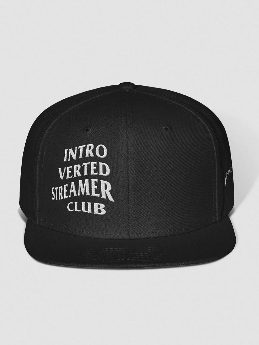 Introverted Streamer Club Snapback product image (1)