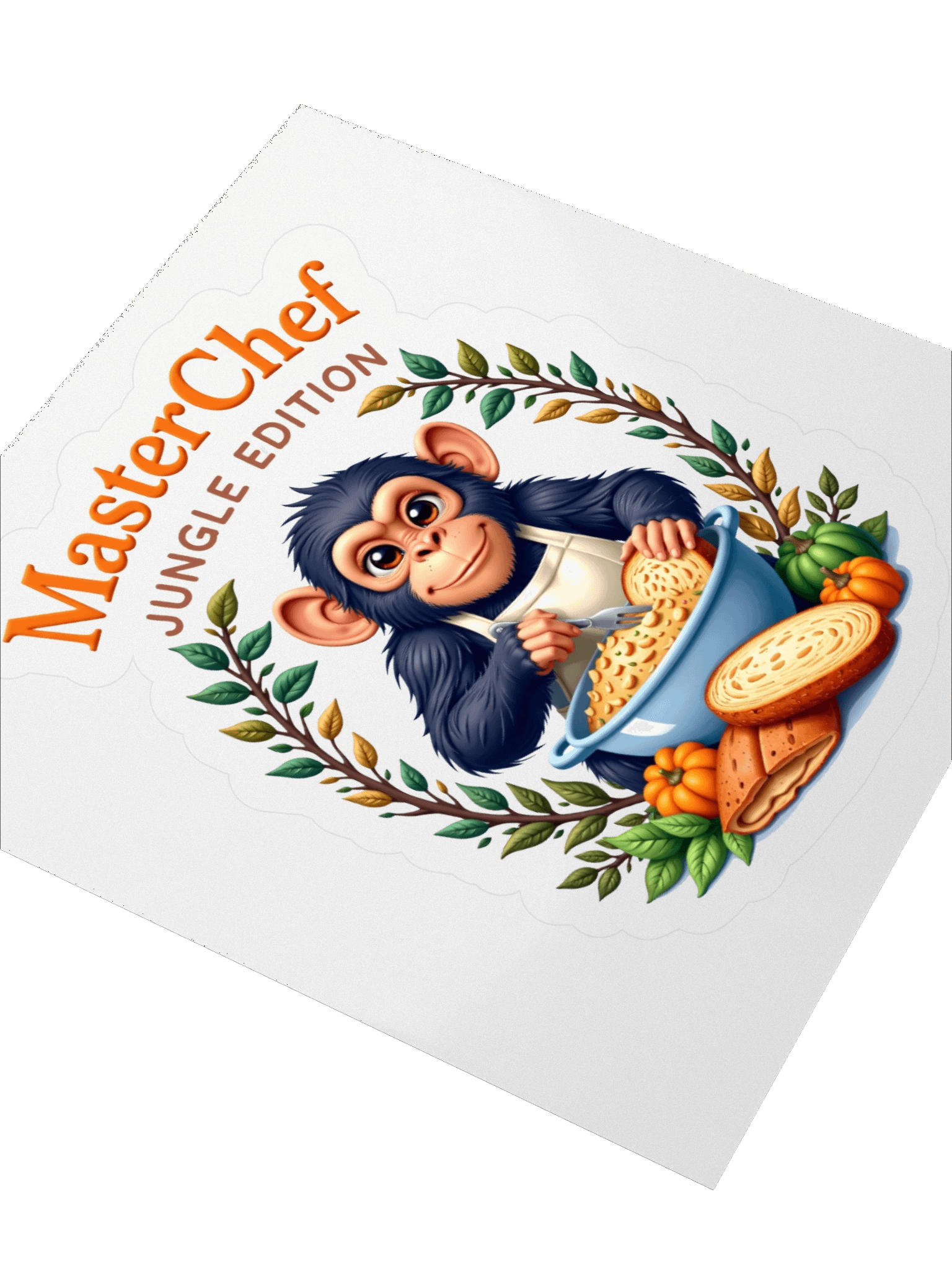 Jungle Chef Kiss Cut Stickers product image (9)