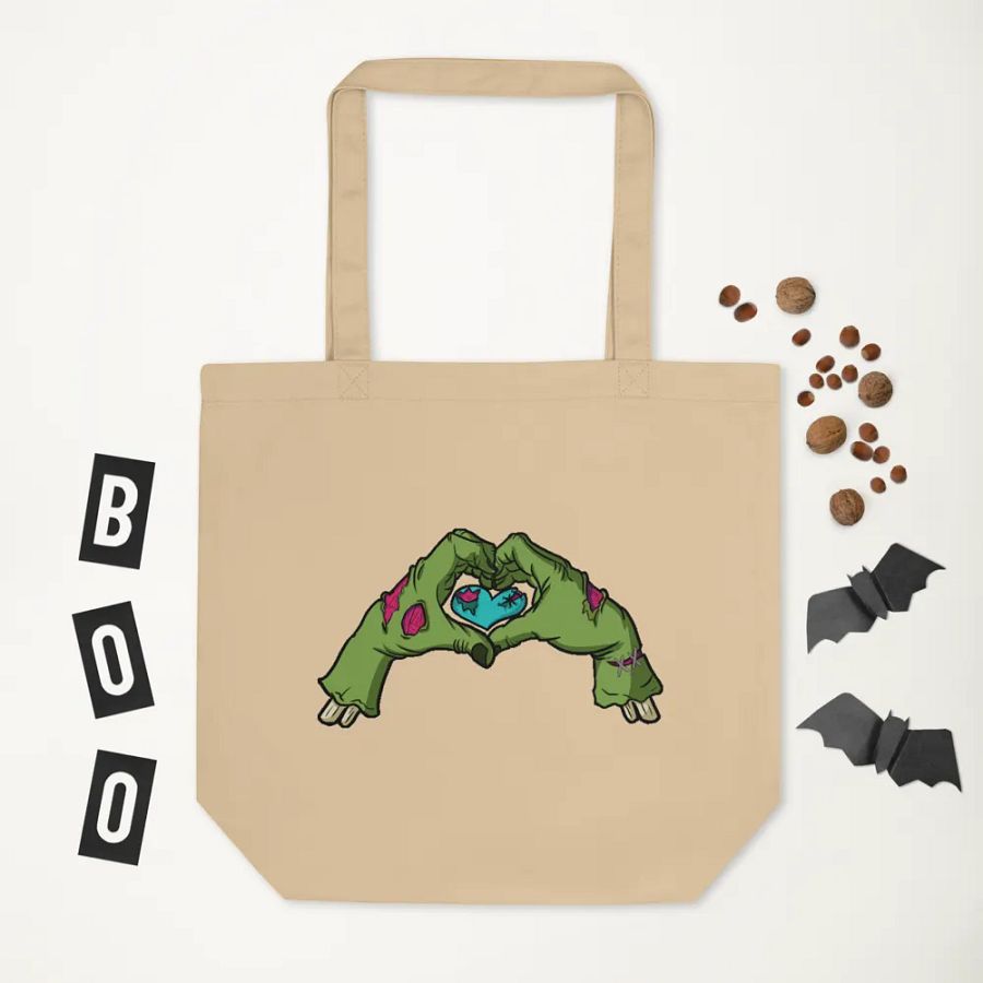 tote bag amour Zombie product image (6)