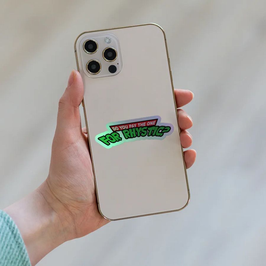 Do You Pay The One For Rhystic? - Holographic Sticker product image (6)