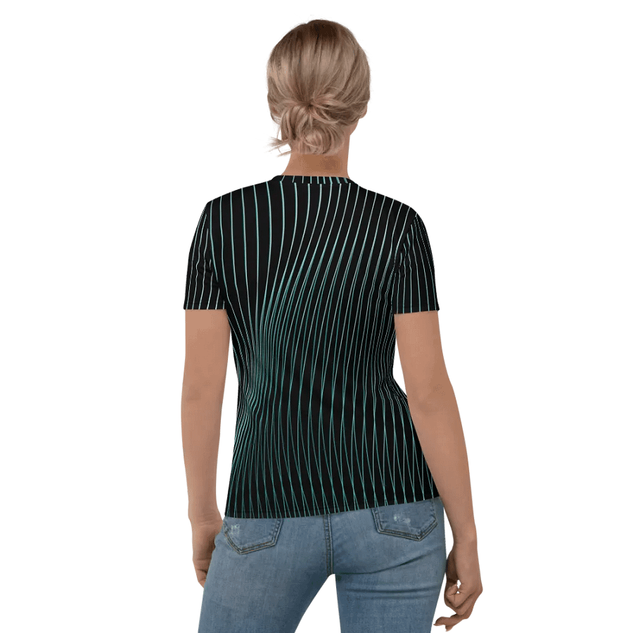 Pretty Peacock All Over Print T-shirt product image (5)