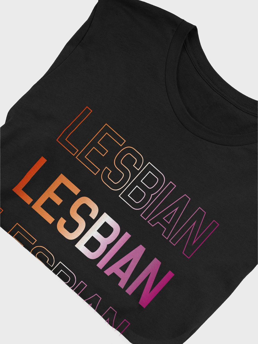 lesbian outline t-shirt product image (5)