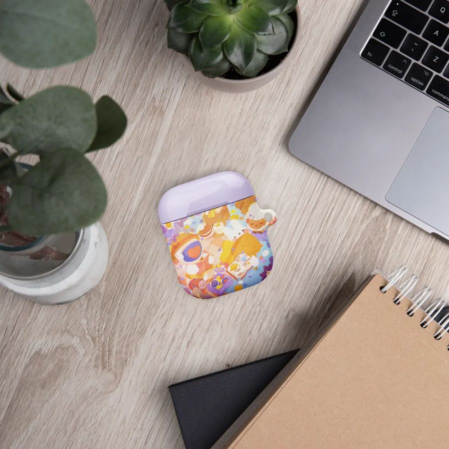 Whimsical Picnic All-Over AirPods® Case product image (6)