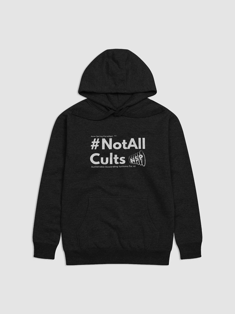 #NotAllCults Classic Black Hoodie