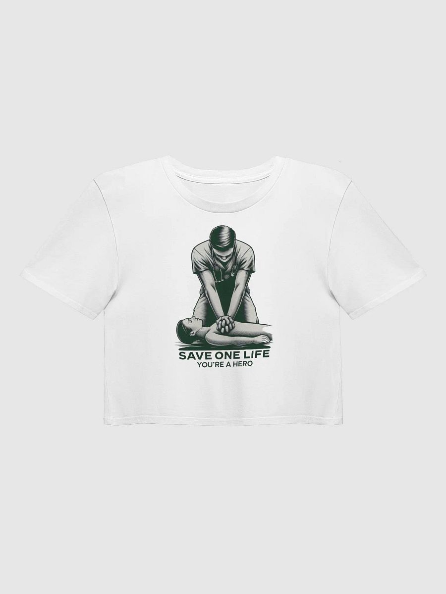 Heroic CPR Women's Crop Top product image (2)