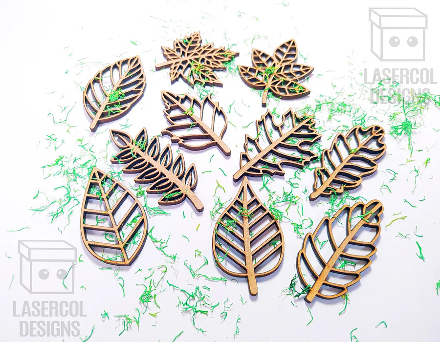 Leaves Cut Outs - Laser Cut Files product image (4)