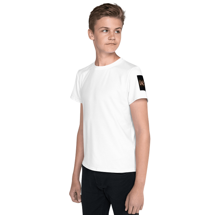 All-Over Print Youth Crew Neck T-Shirt UK "Pulse of the Nation" product image (2)