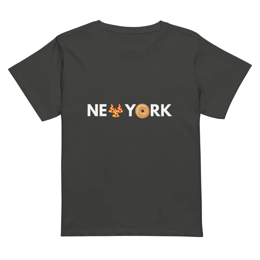 New York Pizza Bagel Black Womens product image (2)