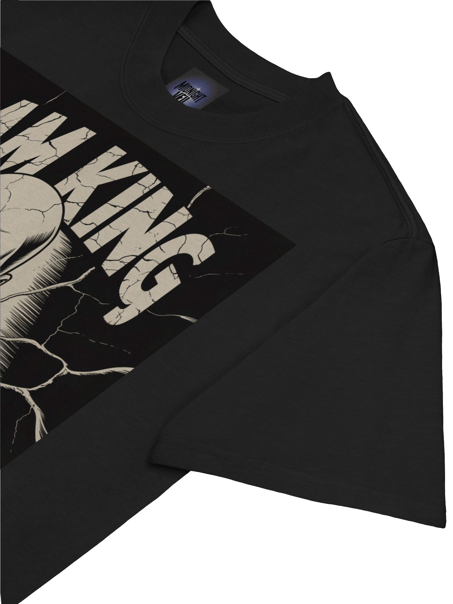 I Am King: Ozymandias Inspired Oversized Faded T-Shirt product image (7)