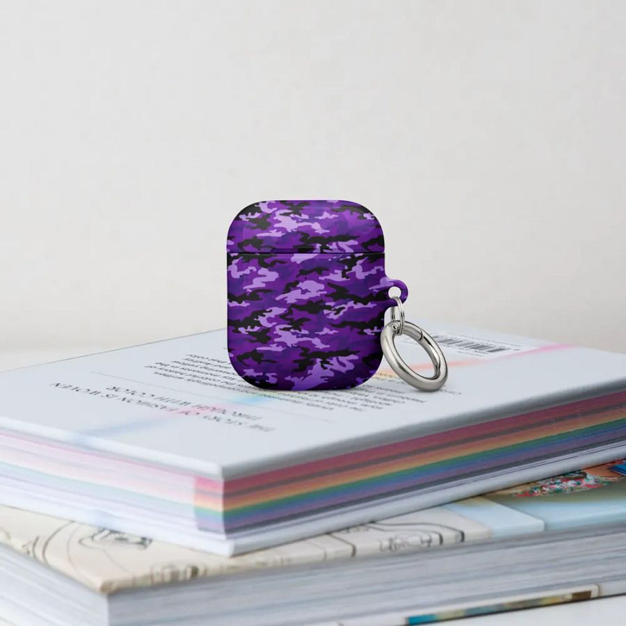 Purple Camo AirPod Case product image (15)