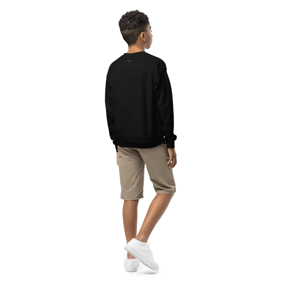 Classic Nova Inu Embroidered Youth Crew Neck Sweatshirt product image (4)