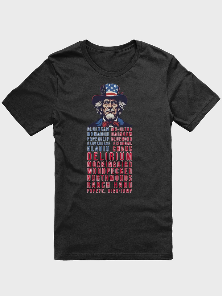 “Uncle Sam’s Secret Projects” T-shirt product image (1)