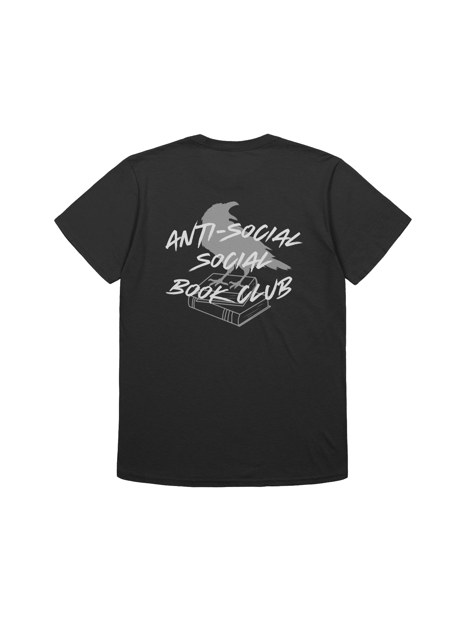 CLASSIC T Shirt Grey Besties Anti Social Crow product image (2)