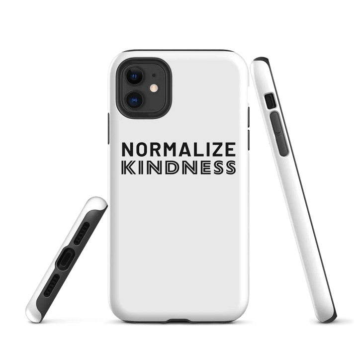 Normalize Kindness iPhone Case product image (1)