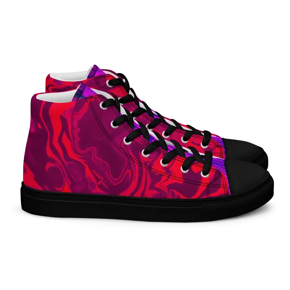 Men's High Tops : 'Swirl' product image (2)