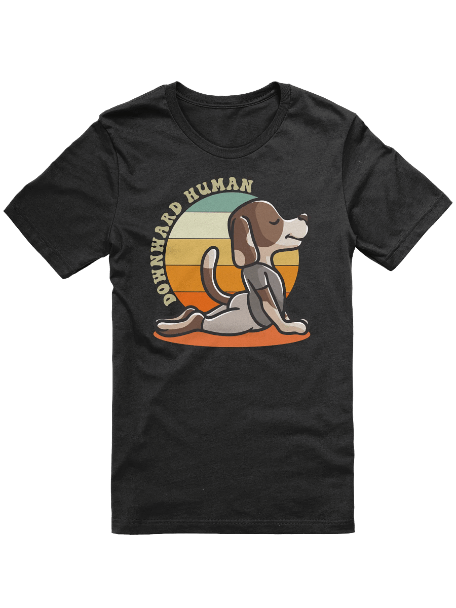 Down Dog Yoga Downward Human Yoga T-Shirt product image (1)