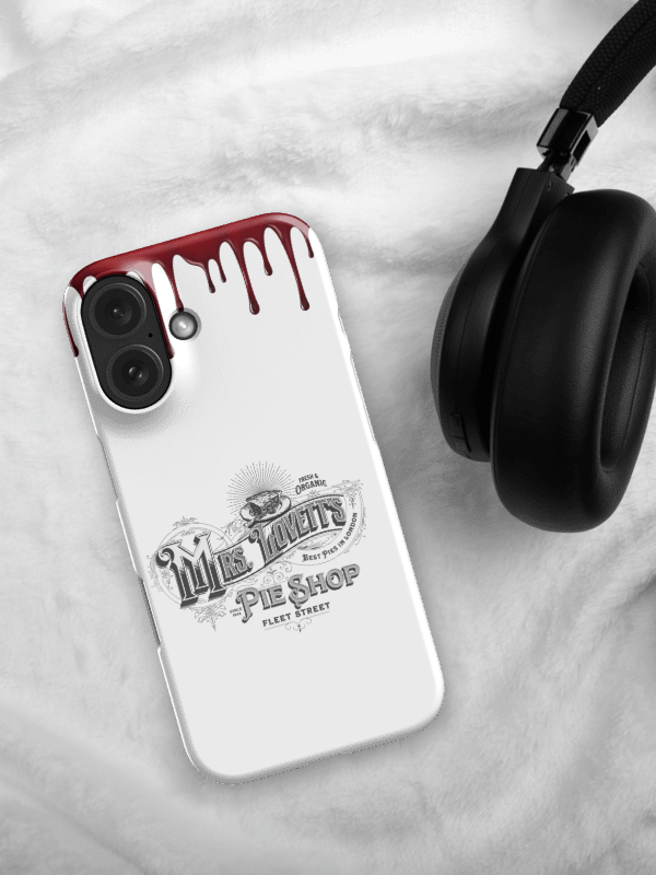 Mrs. Lovett’s Pie Shop iPhone Case – Snap-On Broadway Cover for Sweeney Todd Fans product image (2)