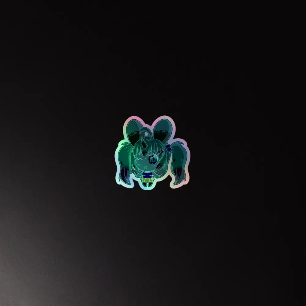 Inverted Jammy Holo Sticker product image (7)