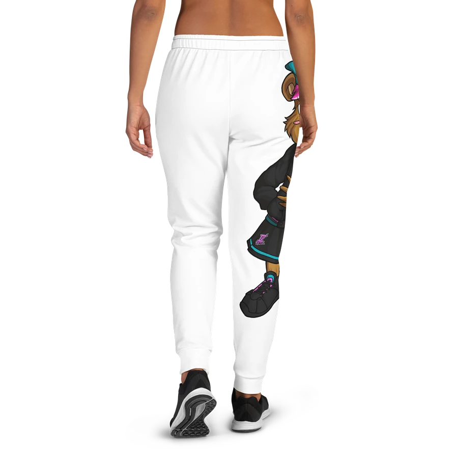 Standing Girl Bear White Joggers product image (2)