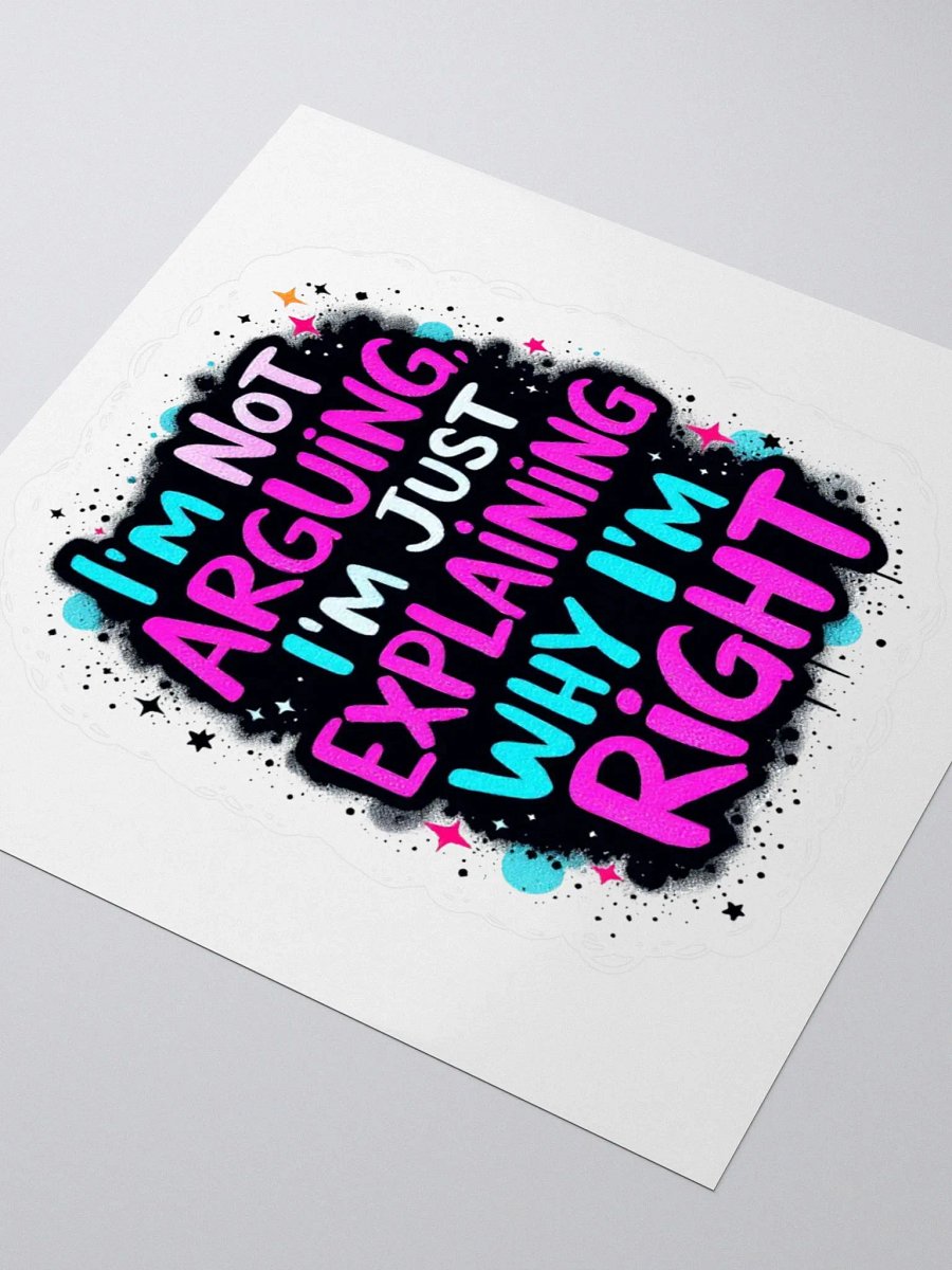 Righteous Explanation Kiss Cut Stickers product image (9)